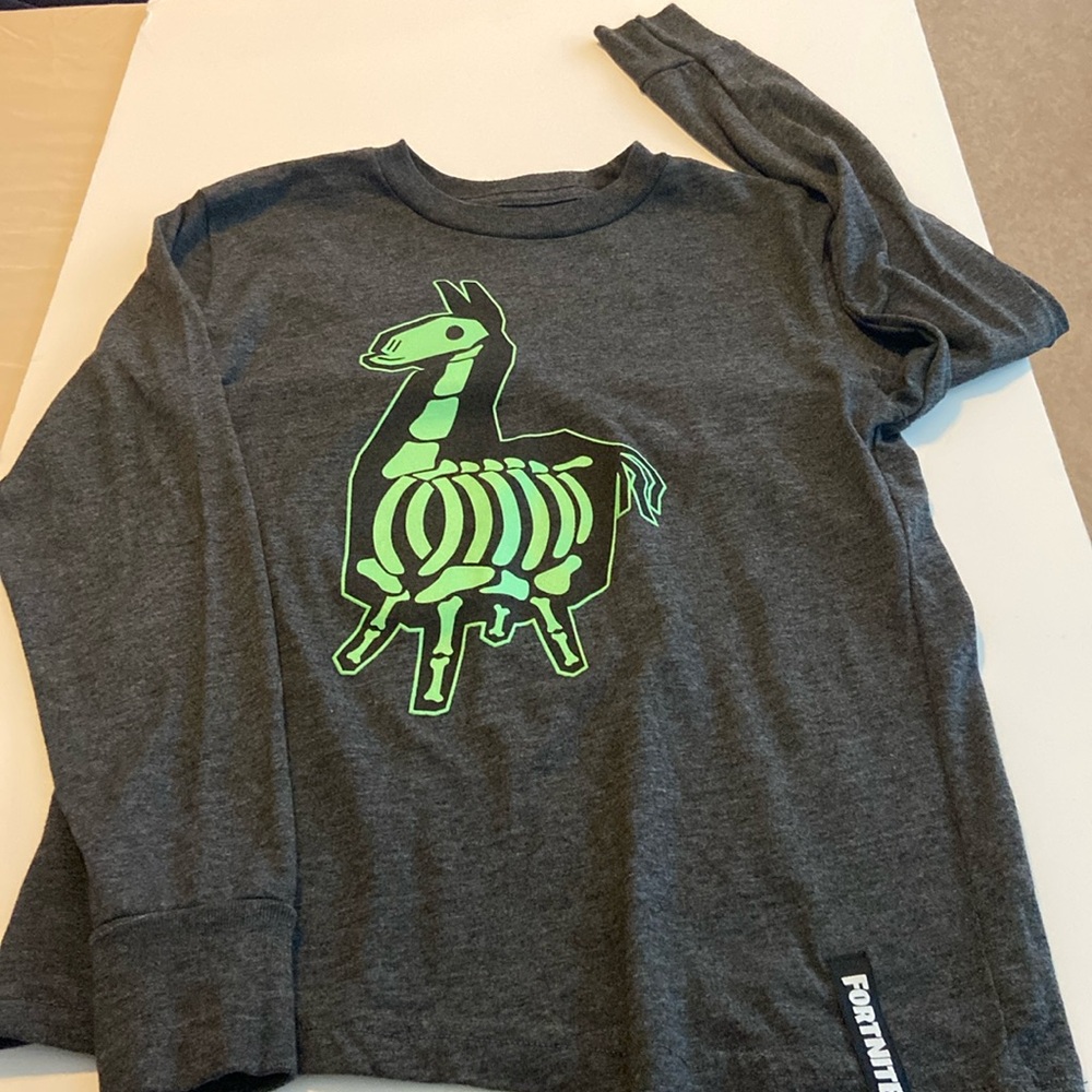 Fortnite boys long sleeve shirt